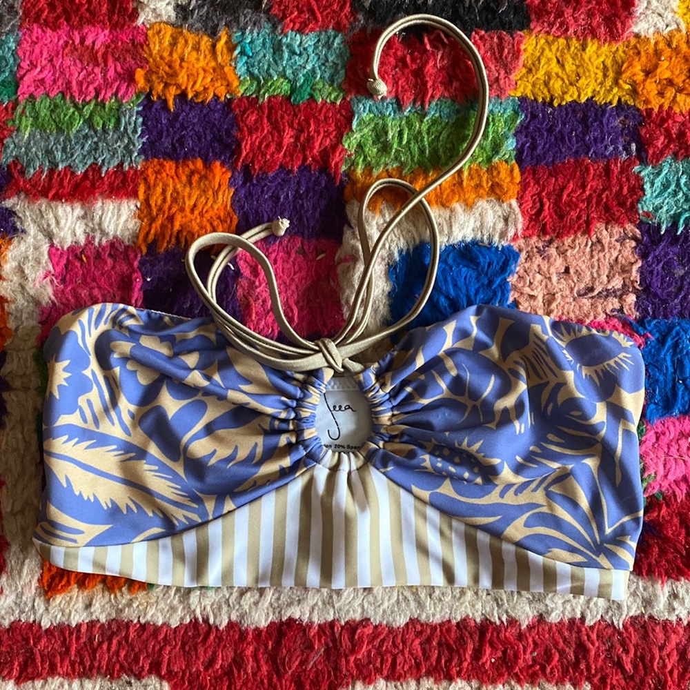 Seea Bandeau Halter Swim Top